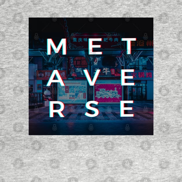 metaverse tshirt, mugs, stickers,wall art, mask,cases by TWENTY5S